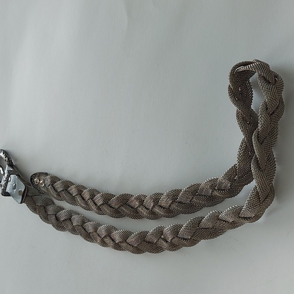 Vintage Silver tone Belt - Picture 9 of 10